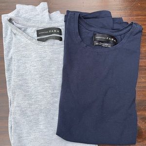 2 Zara t-shirts